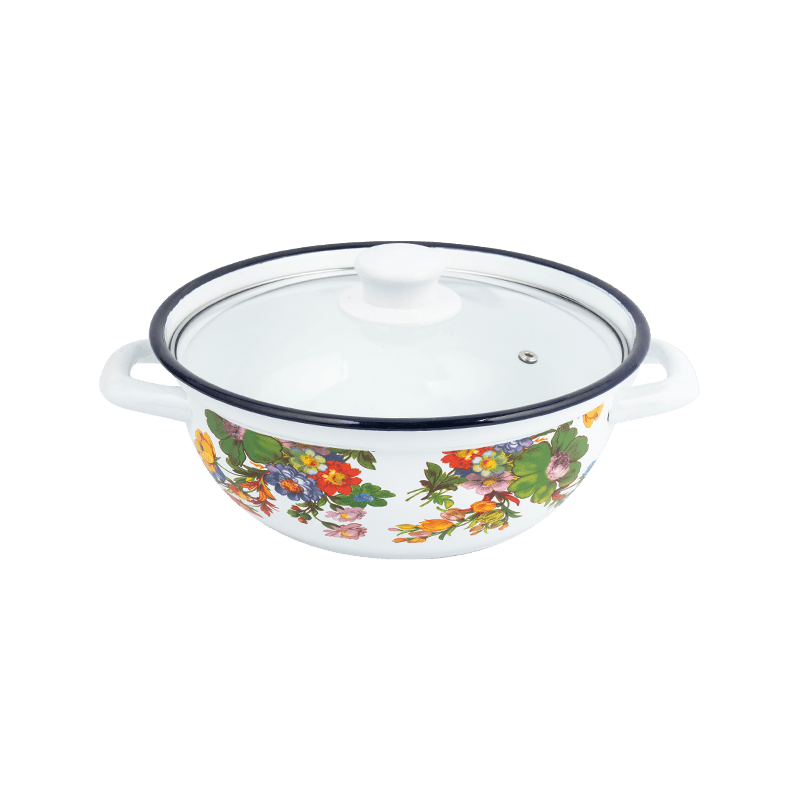 406d เคลือบสแตนเลสรอบ Rim Seafood Stockpot 406d เคลือบสแตนเลสรอบ Rim Seafood Stockpot