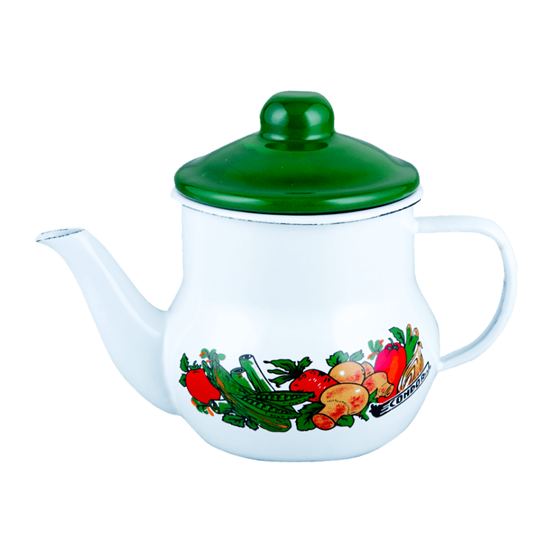TK501 Mini Enamel Teapot พร้อม infuser